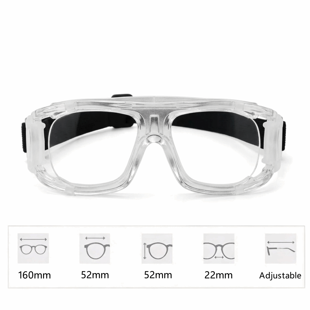 VELSPT-101 Prescription Sport Goggles Impact Basketball Glasses Yellow
